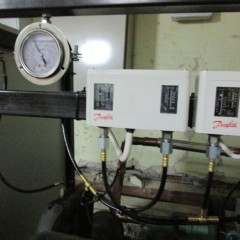 Холодильный агрегат на полугерметичном поршневом компрессоре Bitzer